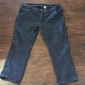 Men Key fleece lined Jean's work pants